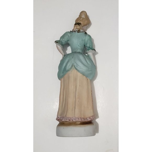 Victorian Porcelain Figurine Lady 10" Occupied Japan 1940's - Picture 2 of 3